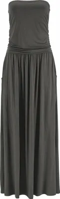 Produktbild von LASCANA Maxikleid mit schmalem Oberteil und Taschen khaki Größe 38