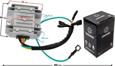 Produktbild von Spannungsregler für Moped, 5 Kabel