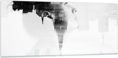 Produktbild von Bilder auf glas - Frau modern - 120x50cm - Glasbilder - Wandbilder - Bilder - Kunstdruck - zum Aufhängen bereit - Wanddekoration aus Glas - Glas Bilder - Wandbild auf Glas - Einteilig - GAB120x50-3737