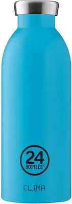 Produktbild von 24Bottles Clima, 500 ml, Tägliche Nutzung, Blau, Edelstahl, Erwachsener, 12 h