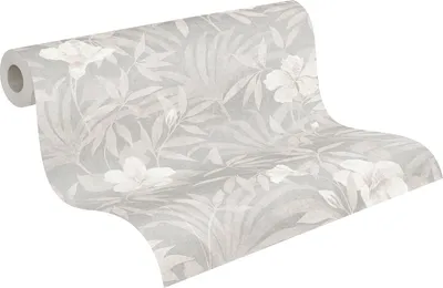 Produktbild von A.S. Création Blumentapete Beige 380284 Wandtapete Vliestapete Floral Vinyl