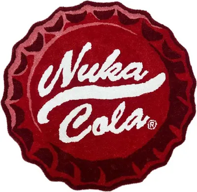 Zdjęcie produktu dla Dywan Fallout Nuka Cap 90 x 90 cm