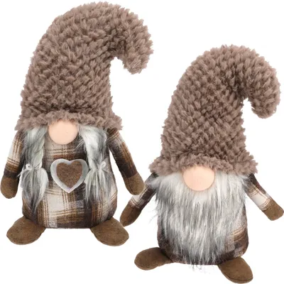 Produktbild von JUMIhome Weihnachtswichtel-Paar, 34 cm, Weihnachtsdekoration