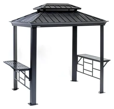 Produktbild von Sojag Messina 68 Aluminium Grillpavillon 2x3 m