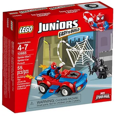 Produktbild von LEGO Juniors Spider-Man Spider-Car 10665