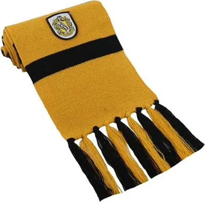 Produktbild von Harry Potter Hufflepuff Schal Gelb  Gelb One Size