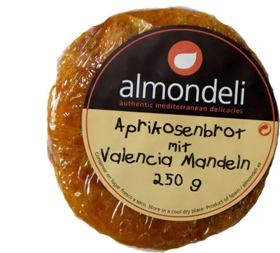 Produktbild von Almondeli Aprikosenbrot mit Valencia Mandeln