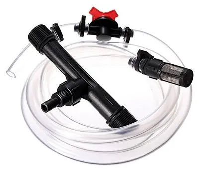 Bewässerungsset 1 Zoll, automatisch, Venturirohr, Düngerinjektor, Filterkit