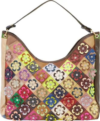 Image de Sac cabas FENIA pour femme - marron multicolore, taille unique