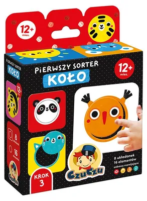 Image de CzuCzu Premier trieur « Le cercle » 12 mois et plus – puzzle éducatif pour enfants