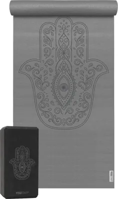 Produktbild von Yoga-Set Starter Edition - hand of fatima (Yogamatte + 1 Yogablock)