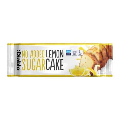Produktbild von Diablo Zitronenkuchen ohne Zuckerzusatz 200 g, saftiger Rührkuchen