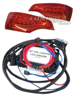 Produktbild von Original LED Rückleuchten SET für Audi Q7 4L Facelift inkl. Plug&Play Adapter