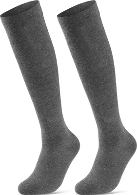 Produktbild von 2 I 4 Paar Stützstrümpfe Reisestrümpfe Kompressionsstrümpfe Damen & Herren Stützkniestrümpfe 41900 - 2 Paar  Grau 43-46