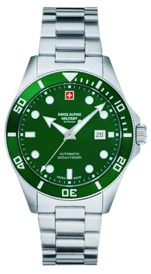 Obrázok produktu pre Swiss Alpine Military - 7095.2134 - Náramkové hodinky - Pánske - Automatické - Deep Sea