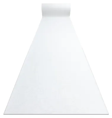 Image de TAPIS DE COULOIR ANTIDÉRAPANT RUMBA 1950 Mariage couleur unique blanc 200cm blanc 200x160 cm