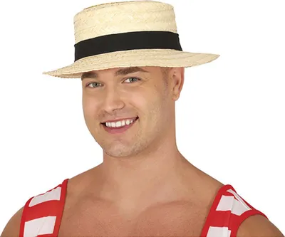 Produktbild von Guirca Strohhut Canotier Für Erwachsene    One Size