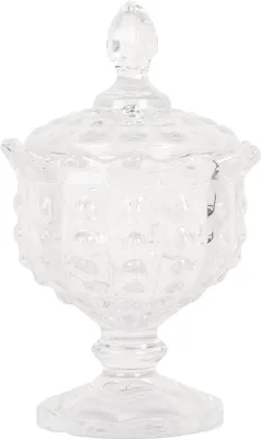 Produktbild von Clayre & Eef Vorratsglas Ø 9x16 cm Transparant Glas