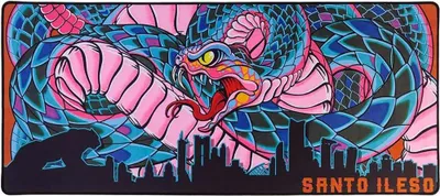 Produktbild von Mauspad Saints Row - Snake Mural