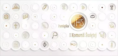 Produktbild von Grußkarte zur Kommunion, Artikelnummer DK02