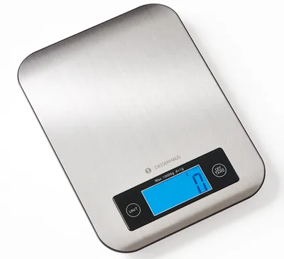 Immagine prodotto di ZASSENHAUS Digitale Küchenwaage PURE, Edelstahl