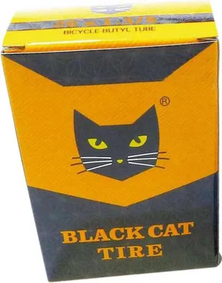 Produktbild von Black Cat Tire Presta 60 Mm Fahrradschlauch Schwarz 700C / 19-23 Schwarz 700C