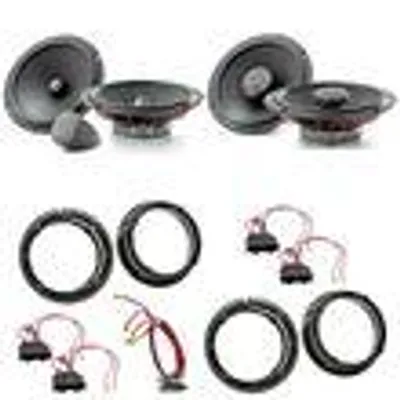 Produktbild von Focal ISU165 ICU165 2-Wege Lautsprecher Einbauset für Passat 3B 3BG Beetle