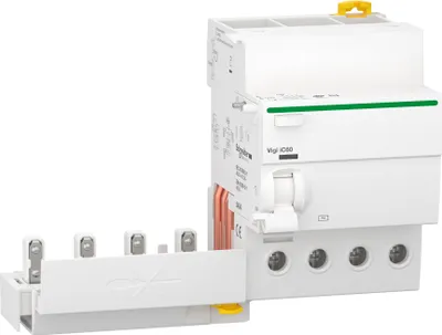 Image de Acti9 Vigi iC60 - Bloc diff 400Vca (Ph/Ph) - 4P - 40A - 30mA - Type AC - SCHNEIDER ELECTRIC - A9Q11440