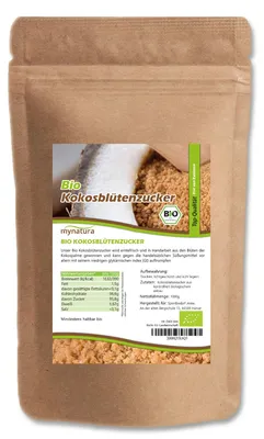 Produktbild von Mynatura  Kokosblütenzucker - ab 1000g - 2 Beutel