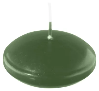 Produktbild von Schwimmkerzen Grün 32 x Ø 80 mm, 8 Stück