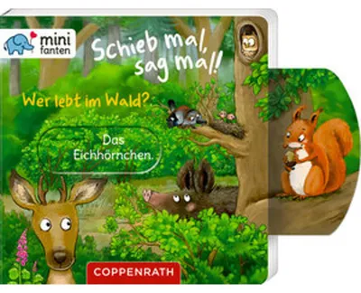 Produktbild von minifanten 48: Schieb mal, sag mal! Wer lebt im Wald?