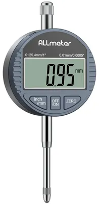 Obrázok produktu pre Digitálny merací prístroj, rozsah merania 0-25,4 mm, presnosť 0,01 mm