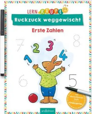 Obrázok produktu pre Lernraupe - Ruckzuck weggewischt! Erste Zahlen