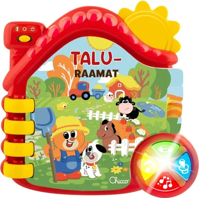 Obrázek produktu pro Chicco Interactive Book Farm (v estonštině, angličtině)