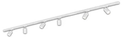 Obrázok produktu pre Briloner Rail track system, kompletná sada, 6x GU10 reflektory, otočné, otočné, biele, 2,25 m