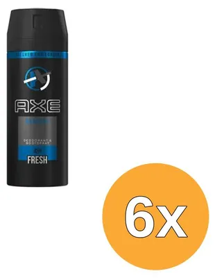Produktbild von 6x Axe Deospray – Anarchy for Him 150 ml
