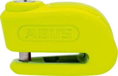 Produktbild von ABUS Bremsscheibenschloss 370 Trigger Alarm 2.0 - Motorradschloss mit Alarmfunktion - zur Absicherung von leichten Motorrädern und Motorrollern - mit 10 mm starkem Schließbolzen - gelb