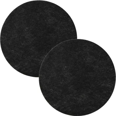Produktbild von vhbw 2x Aktivkohle-Filter kompatibel mit DeLonghi F2635, F26215, F26235, F26237 Fritteuse - 130 mm