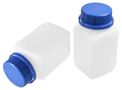 Image de Flacon en plastique pour réactifs chimiques, 250 ml, ouverture large