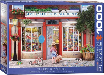 Produktbild von 1000 Teile Puzzle - Puzzle - Der wunderbare Spielzeugladen + Puzzle Zubehör