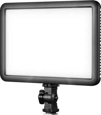 Produktbild von Godox LDP18D LED-Videoleuchte, Fotografie-Lichtpanel, 21 W, LED-Fuelllicht, 5600 K, einstellbare Helligkeit, 8 FX-Lichteffekte, zwei Stromversorgungsmoeglichkeiten mit Kaltschuh-Adapter fuer Vlog, Live-Streaming, Hochzeit, Lebensmittelfotografie