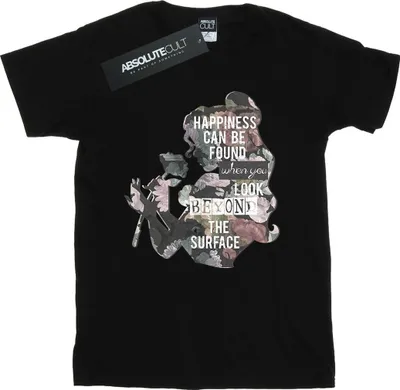 Produktbild von Disney Princess - "Happiness" T-Shirt für Herren BI44174 (L) (Schwarz)