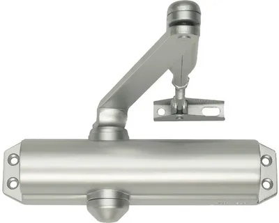 Image de Ferme-porte DC120 EN2/3/4 avec poignée, argent, AA000025