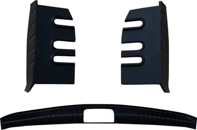 Immagine prodotto di Protezione degli angoli del bagagliaio per Dacia Duster 2010-2018 ABS nero 3 pz