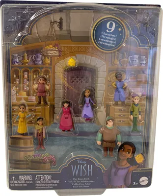 Zdjęcie produktu dla Mattel Disney Wishes Zestaw 8 minilaleczek