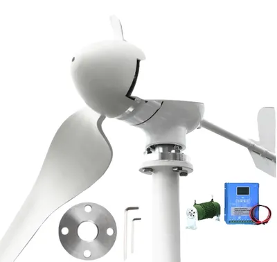 Produktbild von Windturbinengenerator, 4000W Leistungsabgabe, leiser Betrieb, Mit Hybridsteuerung, 4000W-b, 12V-a