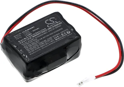 Image de TECHTEK Batterie compatible avec [Minolta] Jaundice Meter 102, Jaundice Meter 9404 remplace 110055