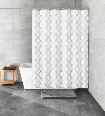 Immagine prodotto di Tenda da doccia Kleine Wolke in tessuto CLASSY Bianco 180 x 180 cm