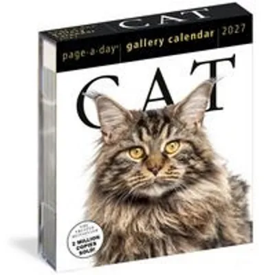 Produktbild von Cat Page-A-Day® Gallery Calendar 2027