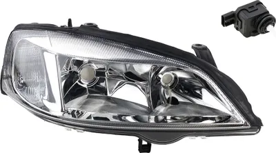 Immagine prodotto di Johns, Faro alogeno adatto a Opel Astra G 02/98-01/05 anteriore destro servomotore